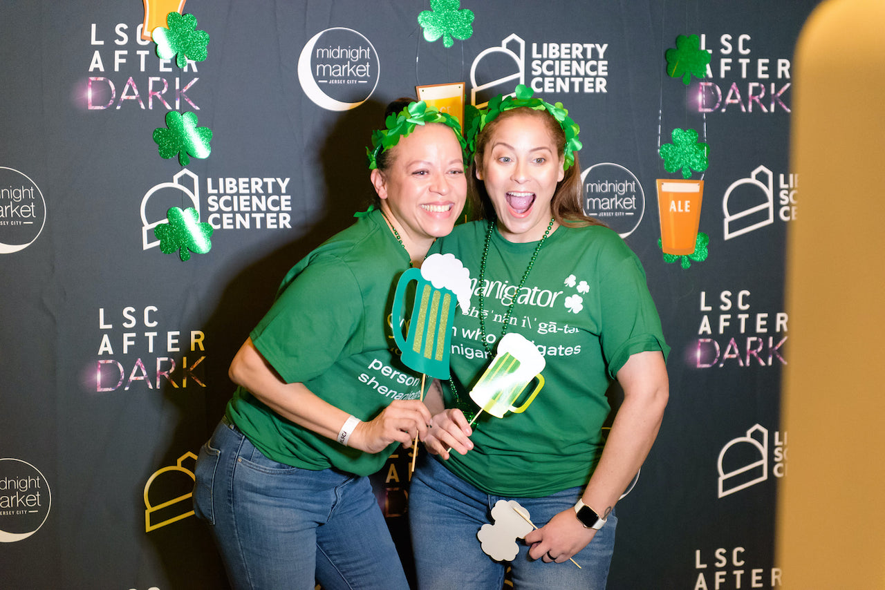 Guests having fun at LSC After Dark: St. Paddy's Party