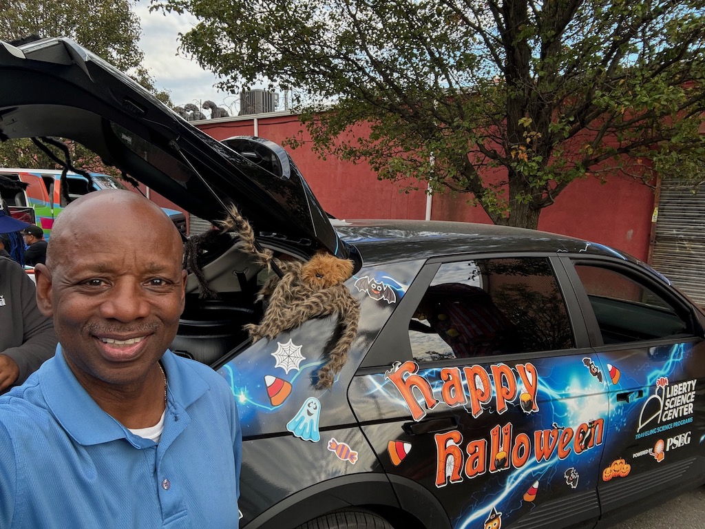 At Jersey City's Trunk or Treat event