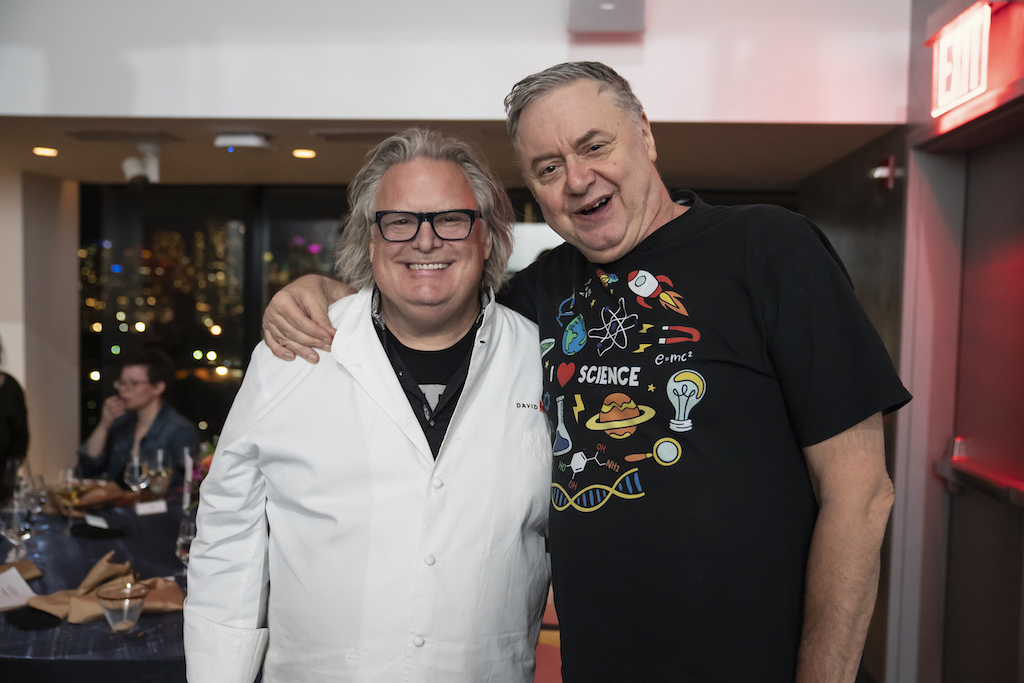 Chef David Burke and LSC President and CEO Paul Hoffman
