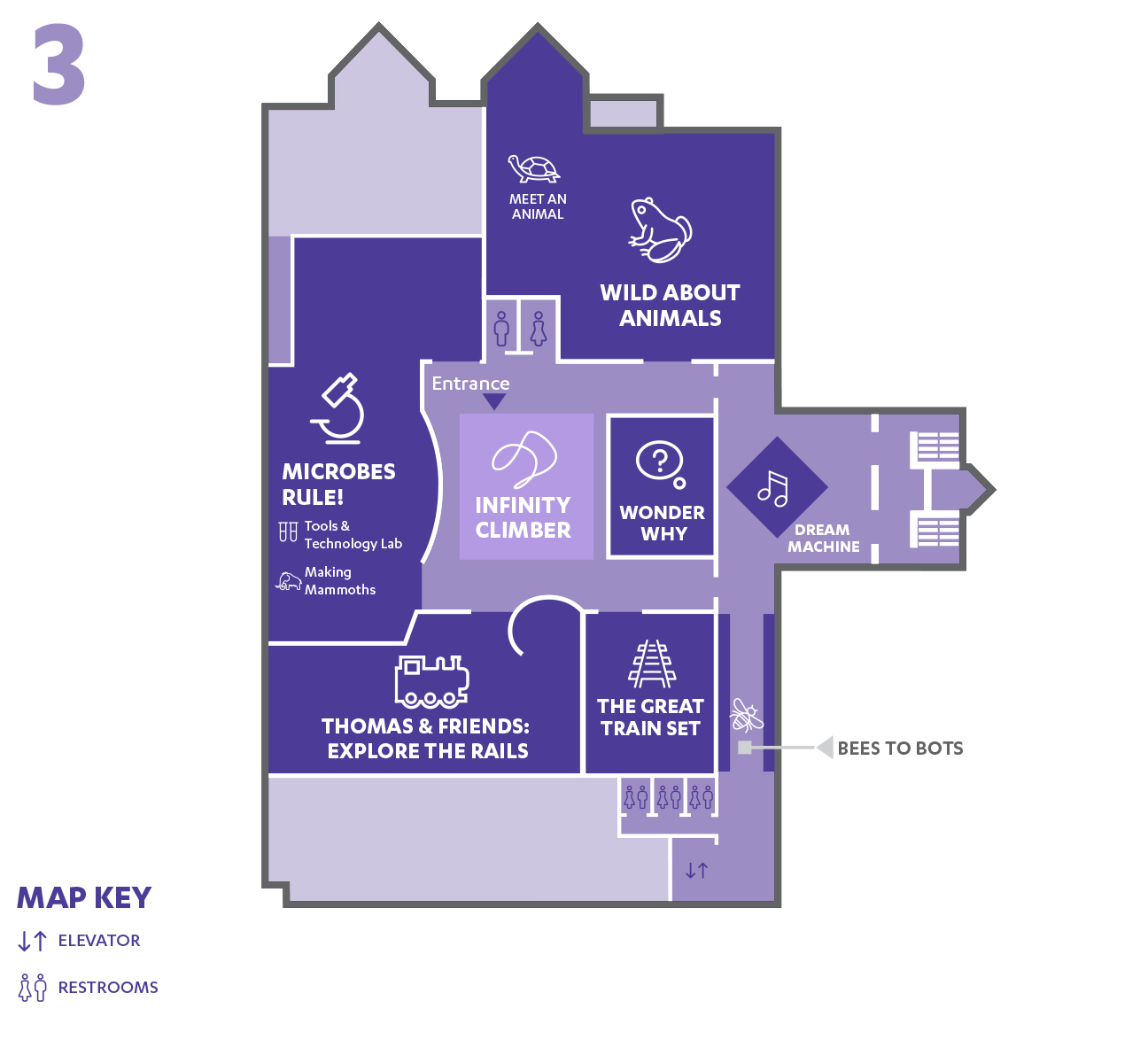 Liberty Science Center Schedule Map