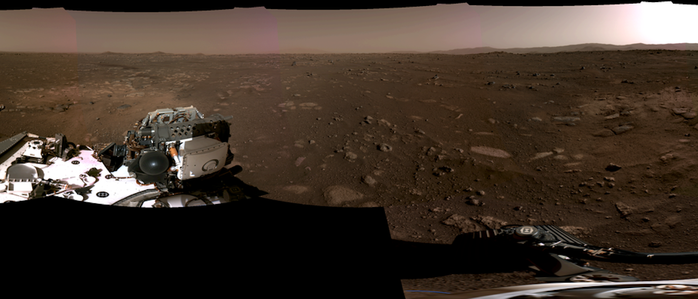 Image from NASA's Perseverance rover