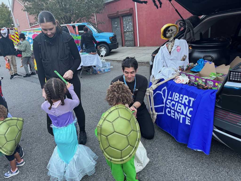 At Jersey City's Trunk or Treat event