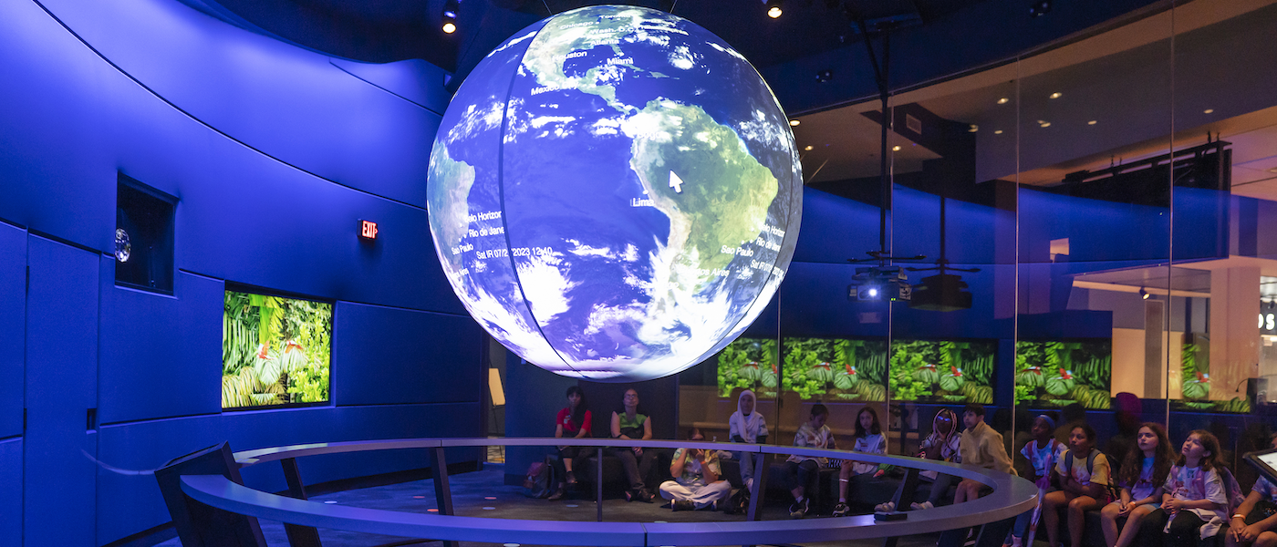 Climate Change program at the Science on a Sphere