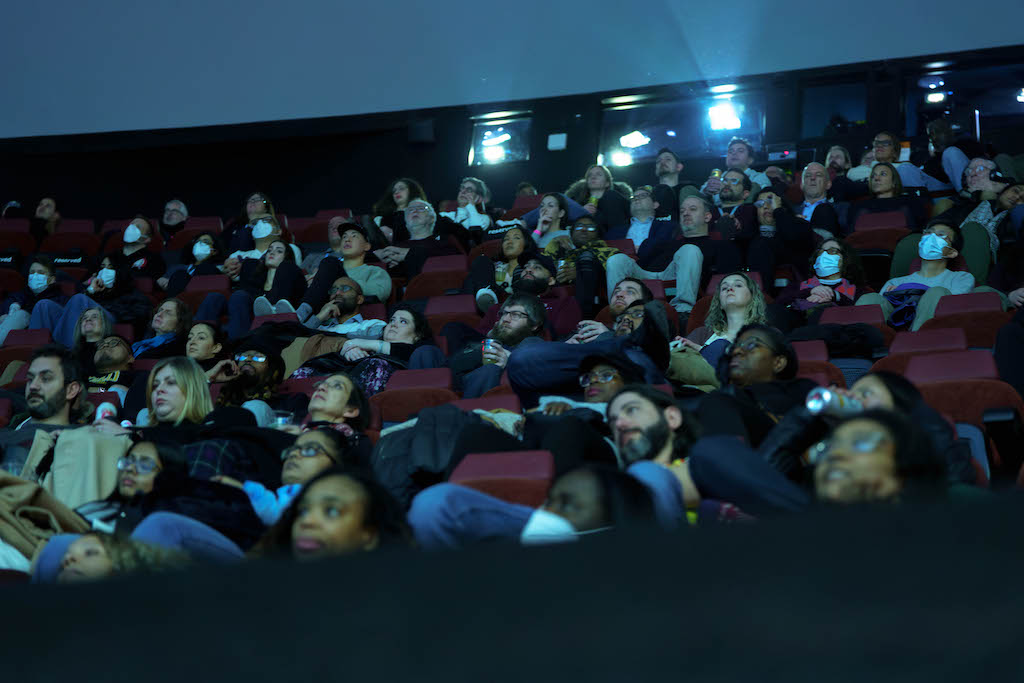 Audiences in the planetarium