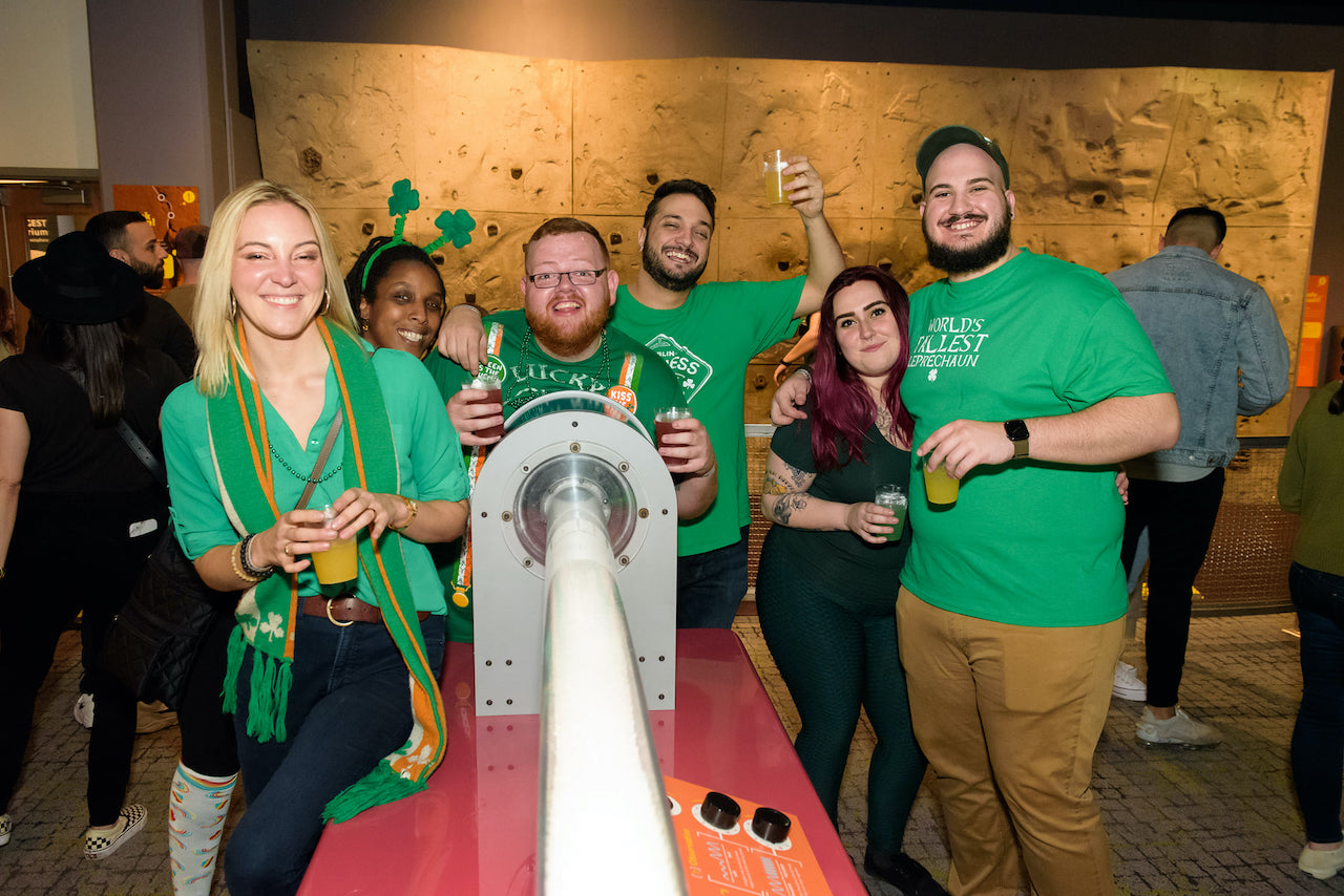 Guests having fun at LSC After Dark: St. Paddy's Party