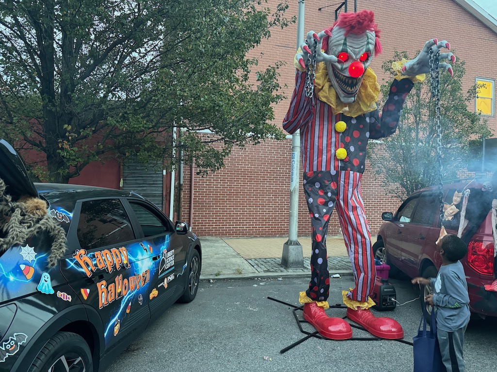 At Jersey City's Trunk or Treat event