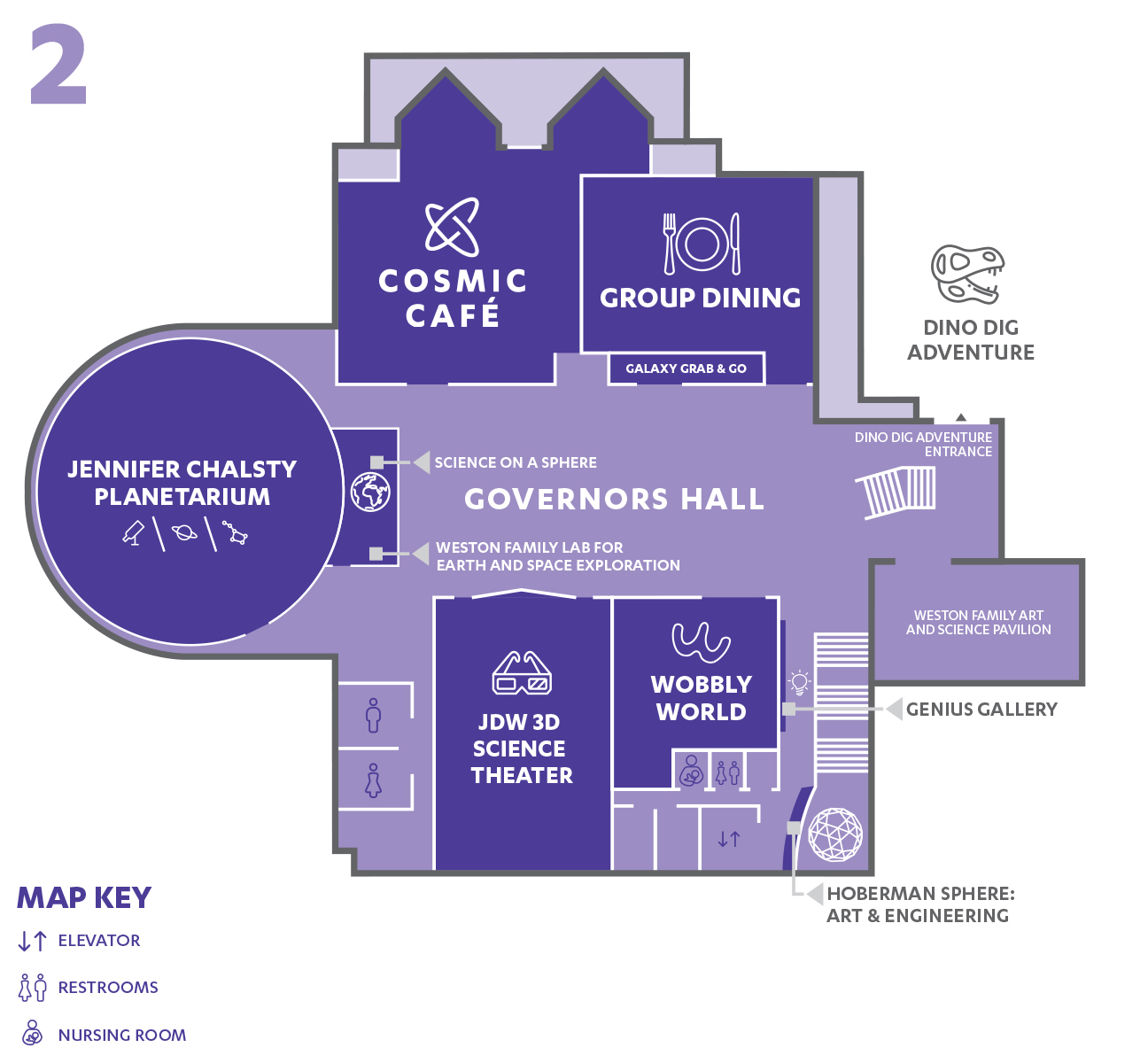 Liberty Science Center Schedule & Map