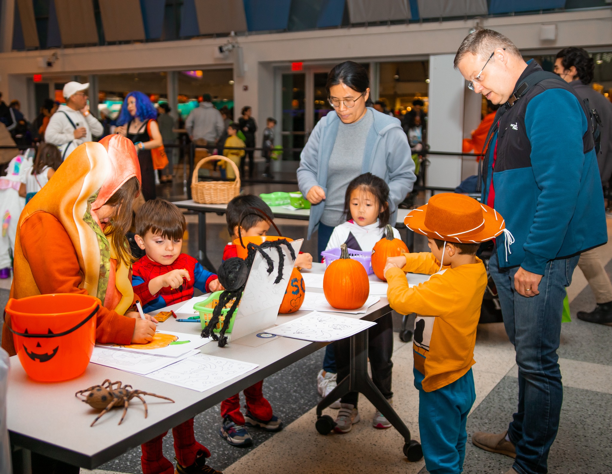 Guests having fun at Halloween Member Night 2022