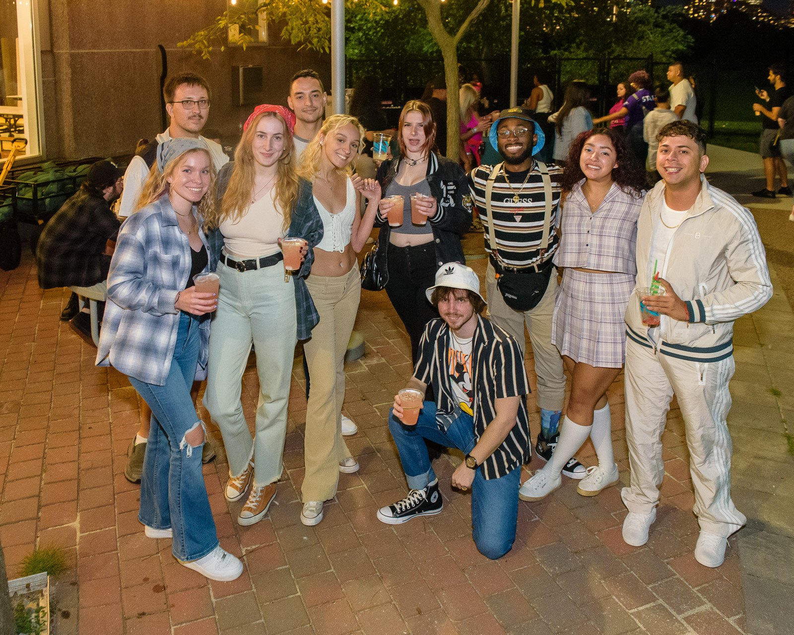 Guests having fun at LSC After Dark: 90s Night – Back to School