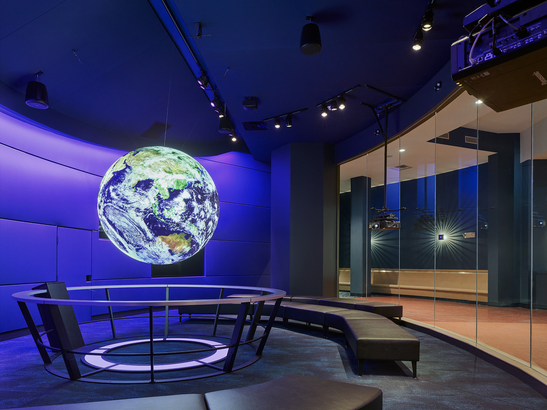 Weston Family Lab for Earth and Space Exploration, home to Science on a Sphere interactive globe
