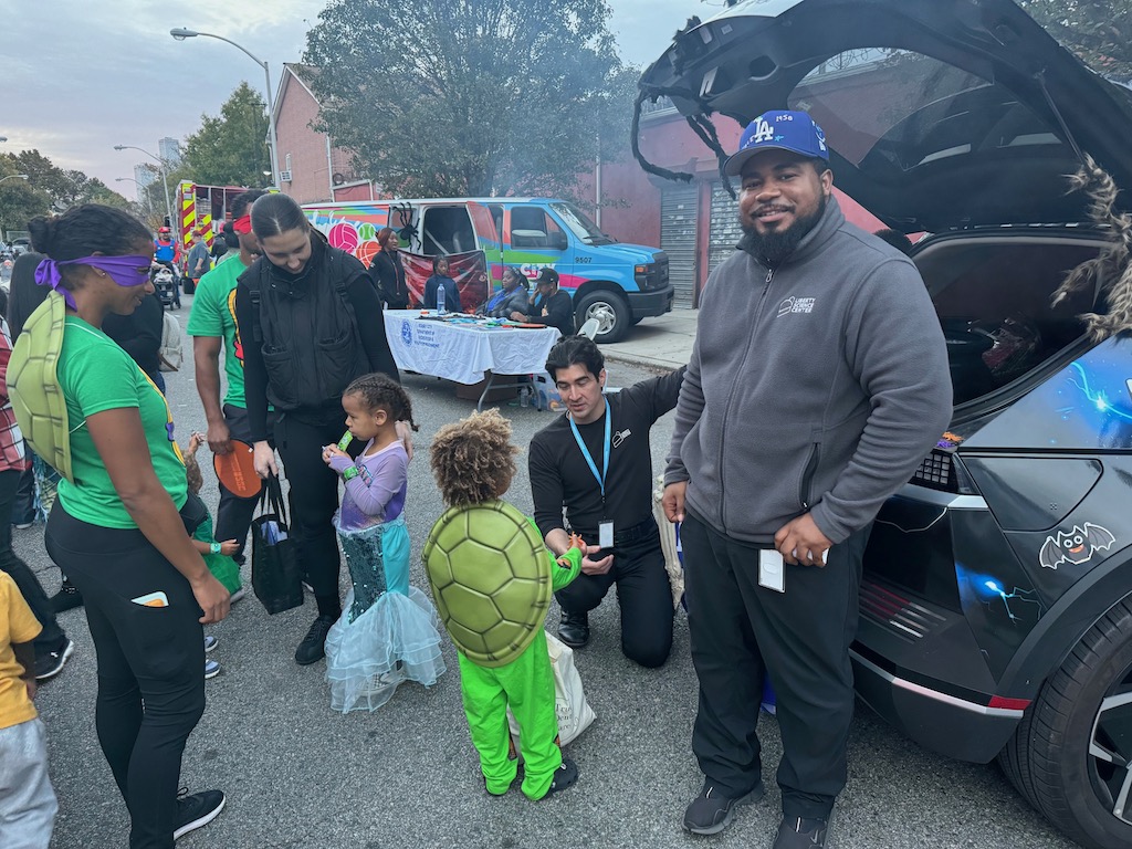 At Jersey City's Trunk or Treat event