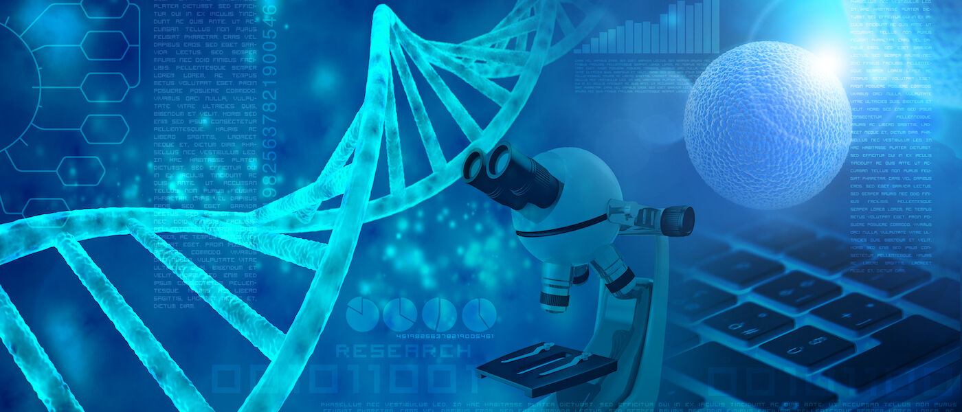 DNA stock image